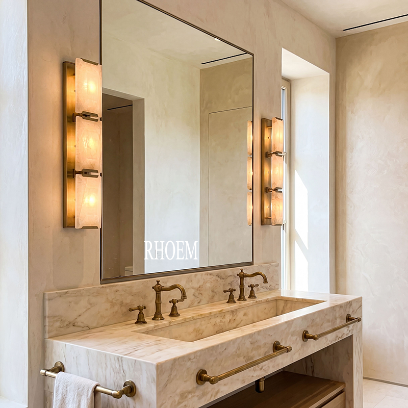 Harlow Calcite Triple Sconce 6 inch