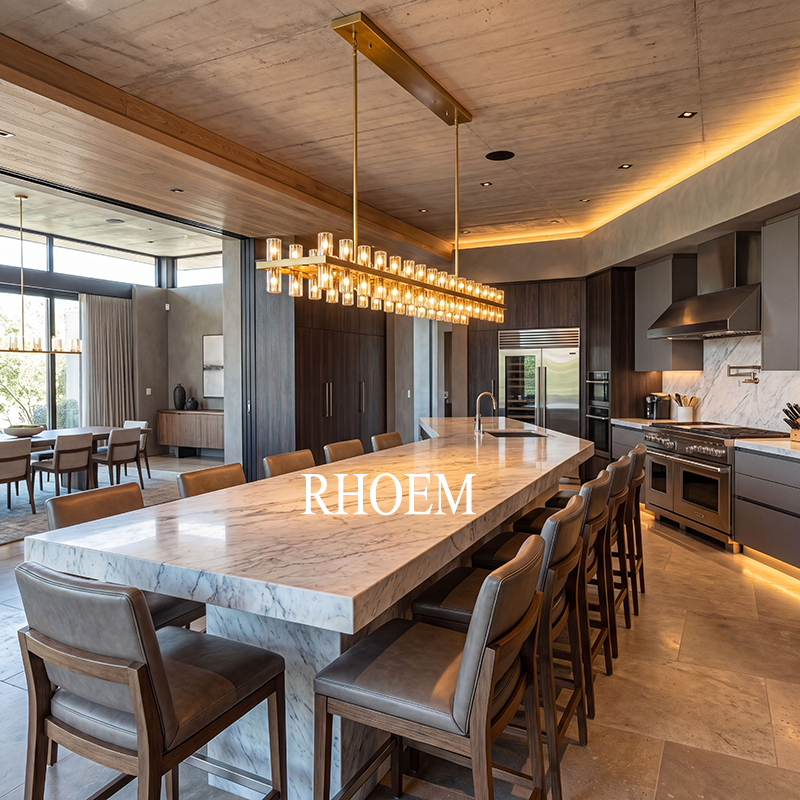 Arcachon Led Rectangular Chandelier 72 inch