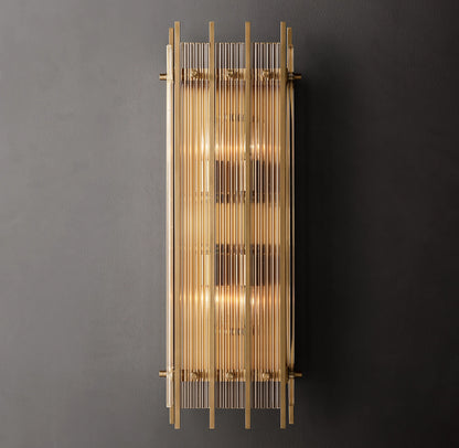 San Marco Glass Grand Rectangular Sconce
