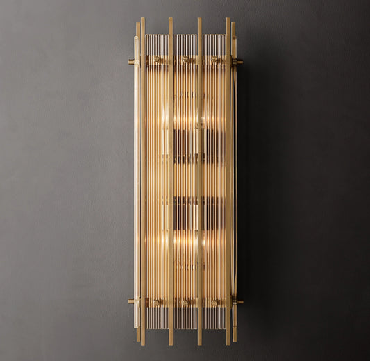 San Marco Glass Grand Rectangular Sconce