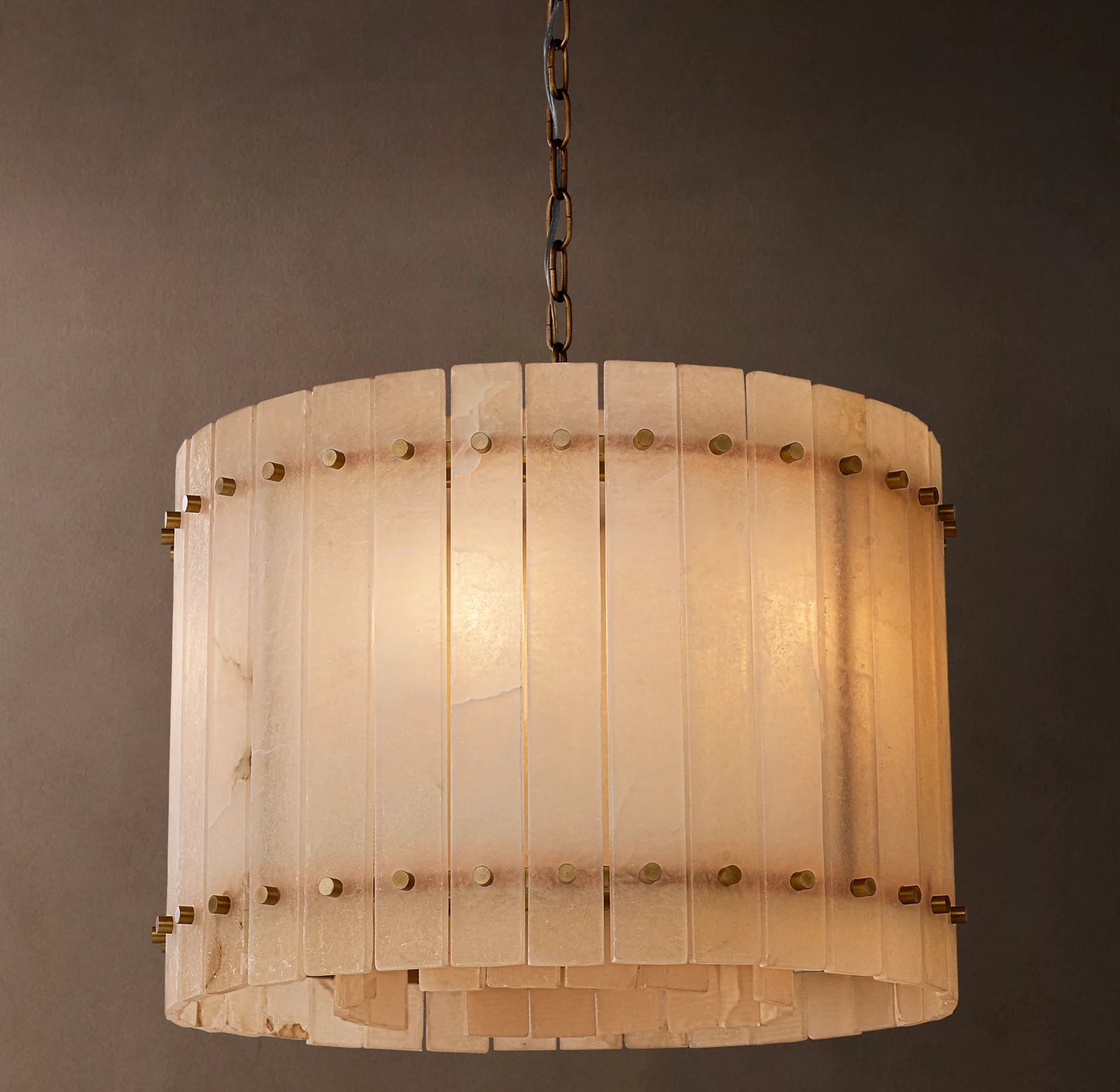 San Marco Alabaster Round Chandelier 60 inch