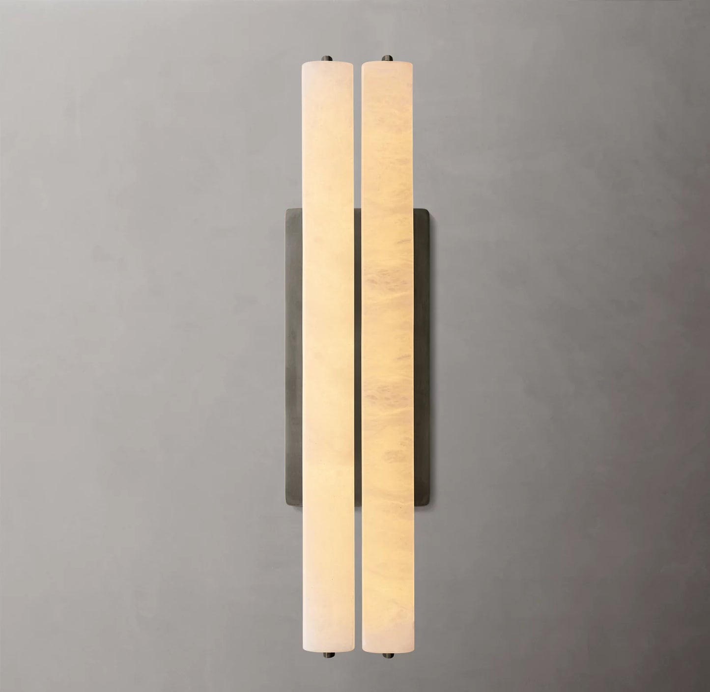 Audubon Alabaster Double Sconce 25 inch