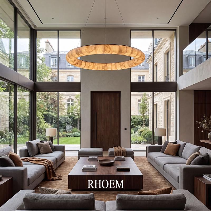 Rivage Lisse Round Chandelier 61 inch