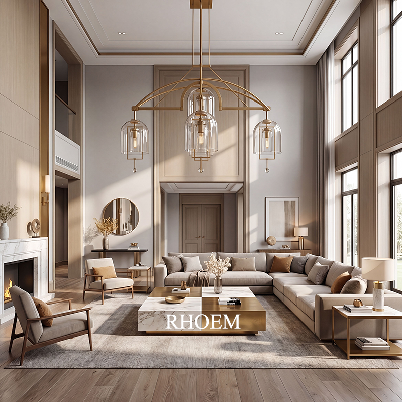 Fulcrum Round Chandelier 60 inch