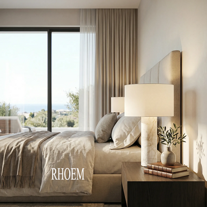 Rivage Lisse Table Lamp 6 inch
