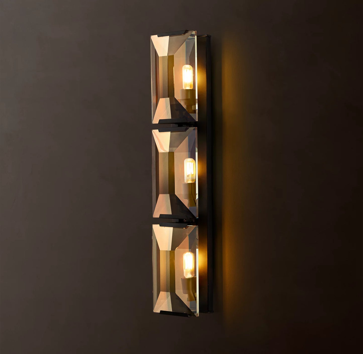 Harlow Crystal Triple Sconce 6 inch