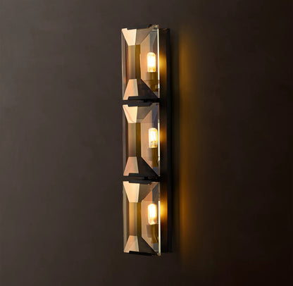 Harlow Crystal Triple Sconce 6 inch