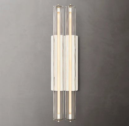 Audubon Crystal Double Sconce 15 inch