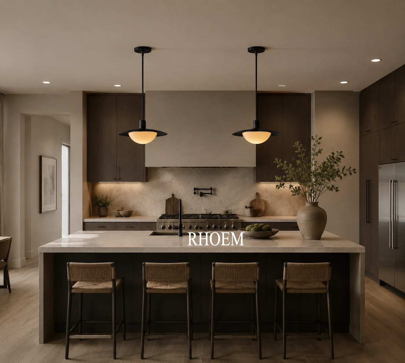 Kennan Round Pendant Light 14 inch