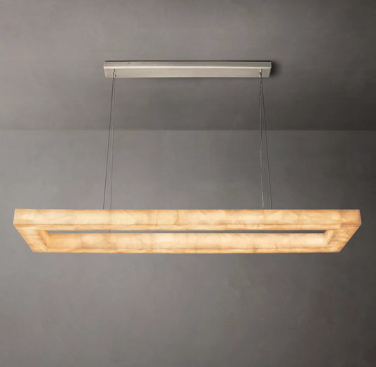 Rivage Lueur Rectangular Chandelier 72 inch