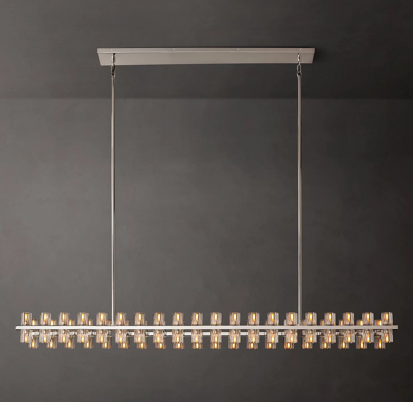 Arcachon Led Rectangular Chandelier 72 inch