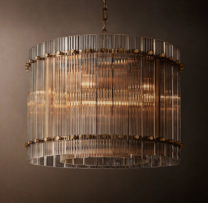San Marco Glass Round Chandelier