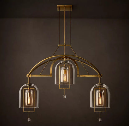 Fulcrum Linear Chandelier 48 inch