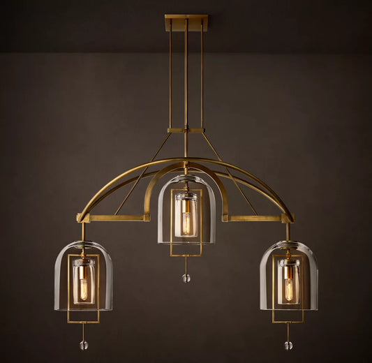 Fulcrum Linear Chandelier 48 inch