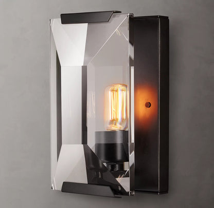 Harlow Crystal Sconce 6 inch