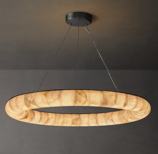Rivage Lisse Round Chandelier 41 inch