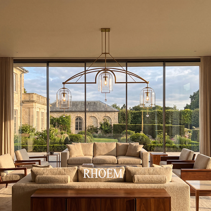 Fulcrum Grand Linear Chandelier 61 inch