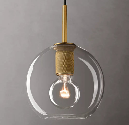 Utilitaire Globe Shade Pendant 14 inch