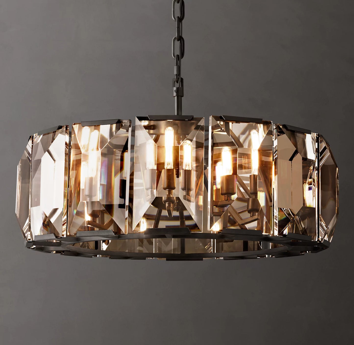 Harlow Crystal Round Chandelier