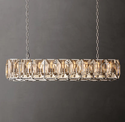 Harlow Crystal Rectangular Chandelier