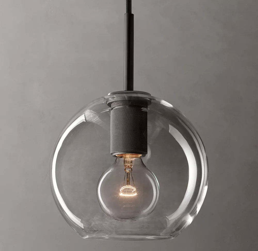 Utilitaire Globe Shade Pendant 11 inch