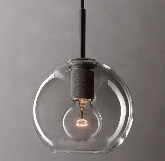 Utilitaire Globe Shade Pendant 14 inch