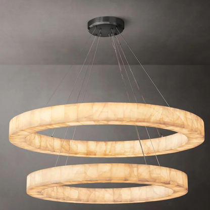 Rivage Lueur Two-Tier Round Chandelier 60 inch