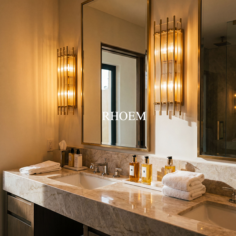 San Marco Glass Grand Rectangular Sconce