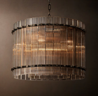 San Marco Glass Round Chandelier