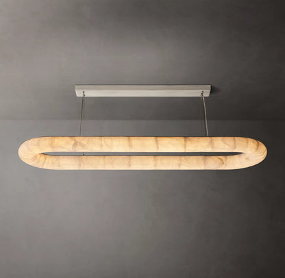 Rivage Lisse Oval Chandelier 57 inch