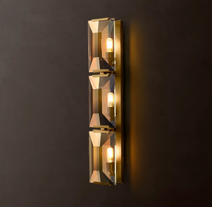 Harlow Crystal Triple Sconce 6 inch