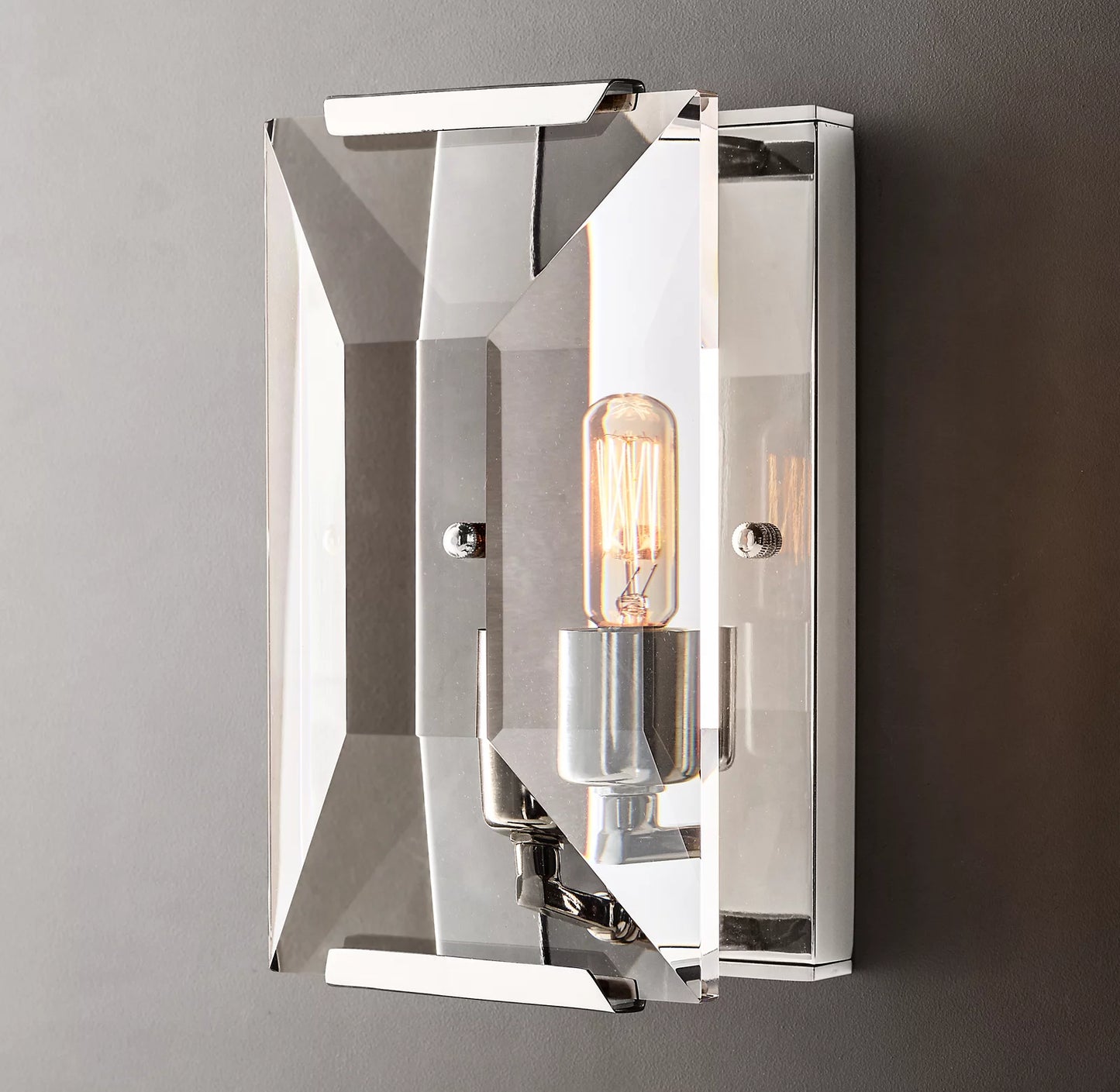 Harlow Crystal Sconce 6 inch