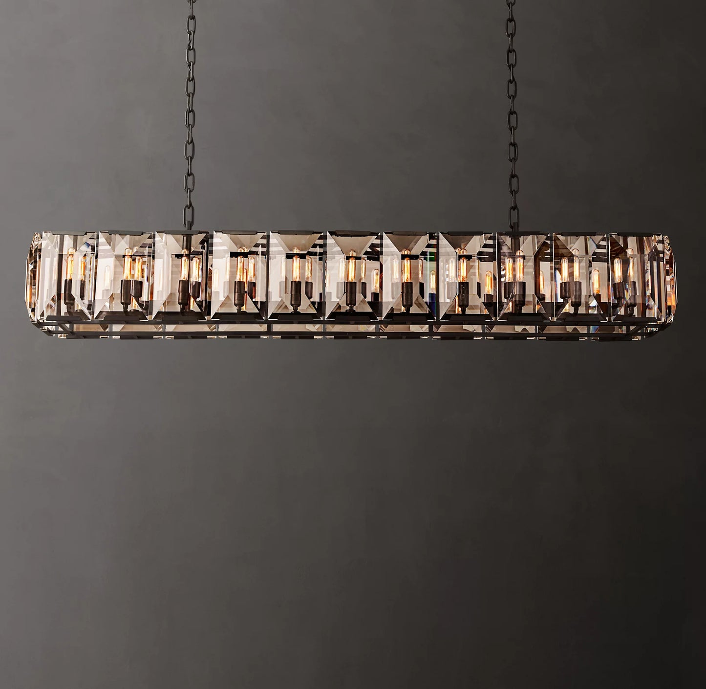 Harlow Crystal Rectangular Chandelier