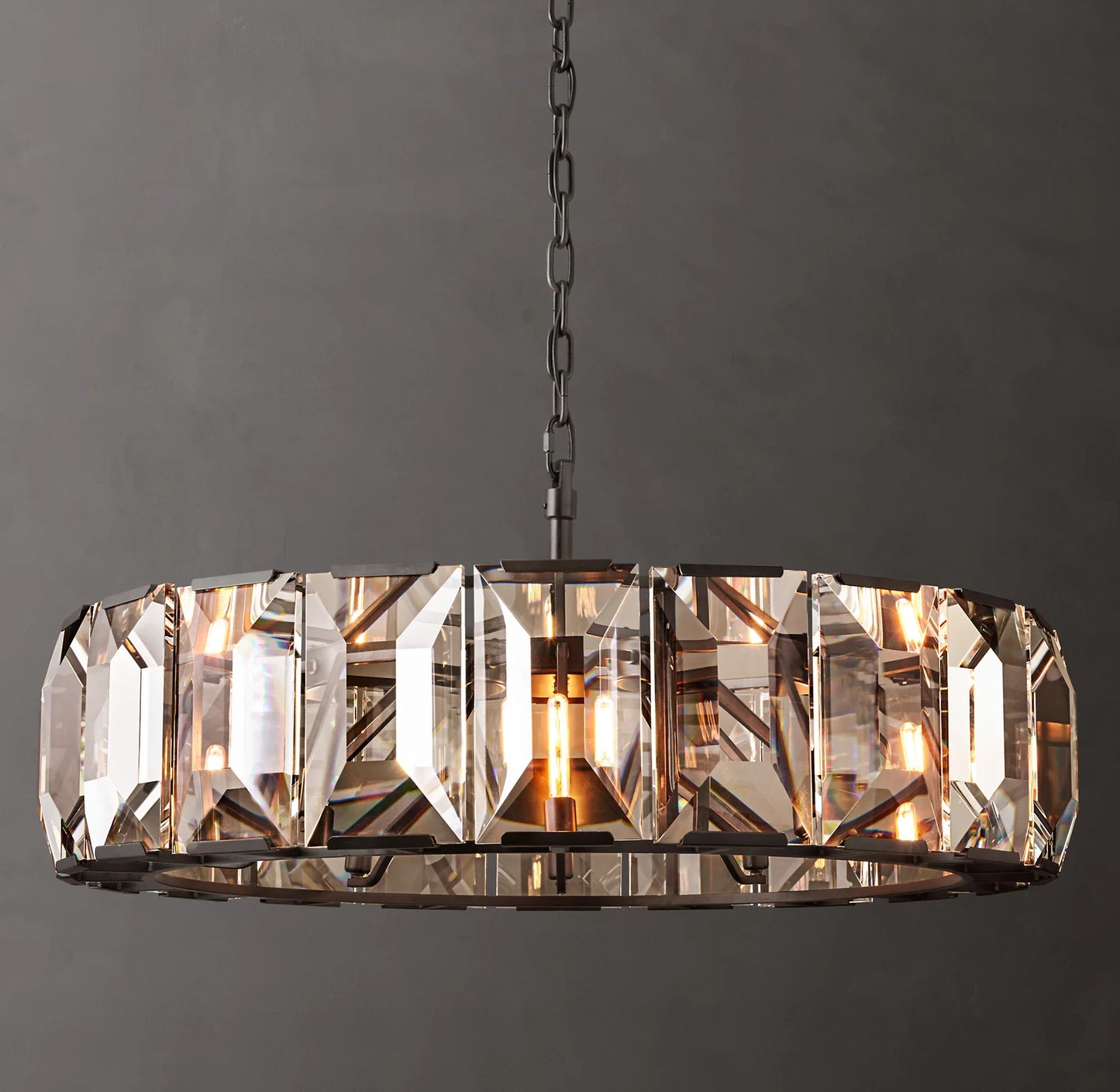 Harlow Crystal Round Chandelier