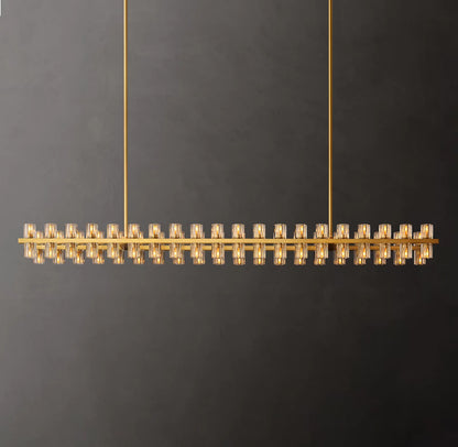 Arcachon Led Rectangular Chandelier 72 inch