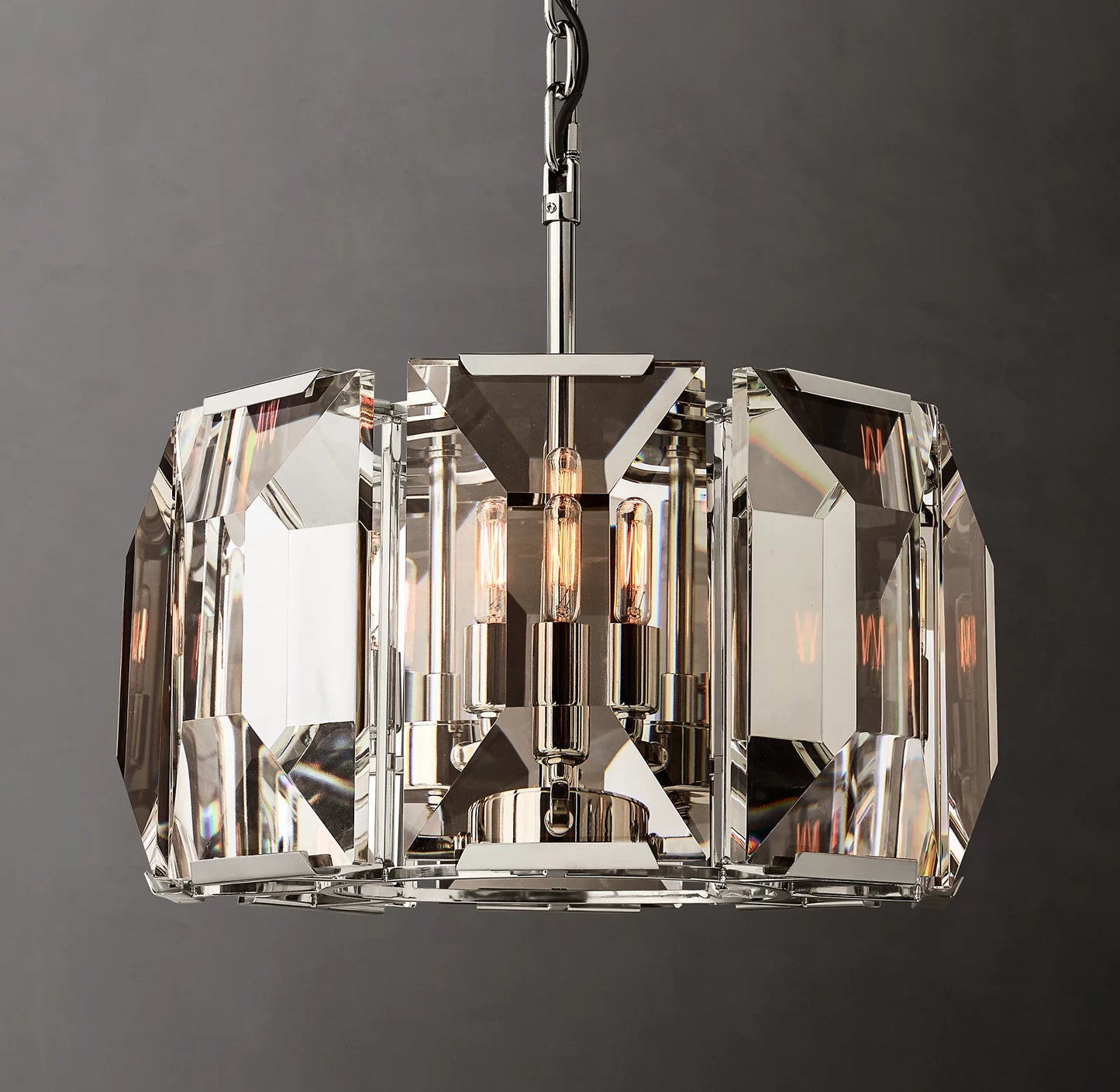 Harlow Crystal Round Chandelier