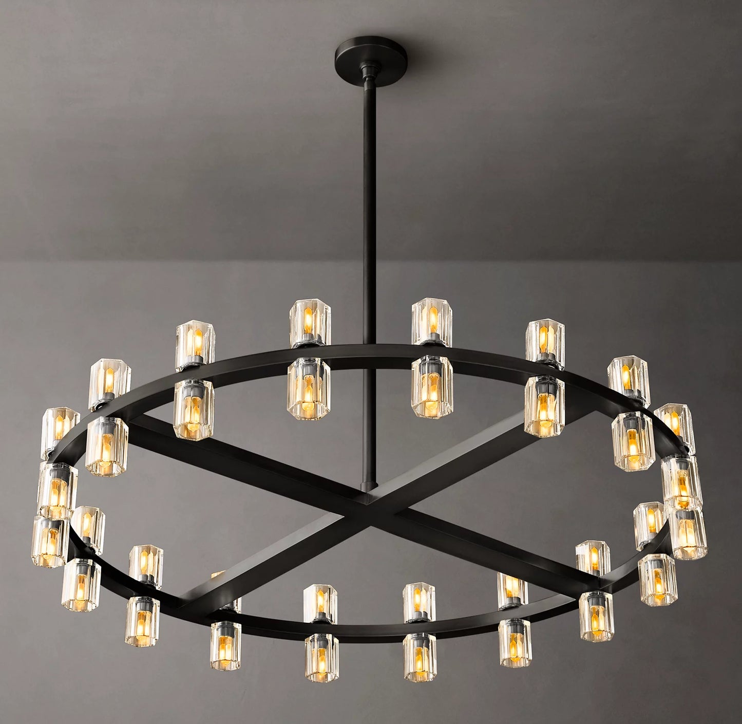 Arcachon Led Round Chandelier 48 inch