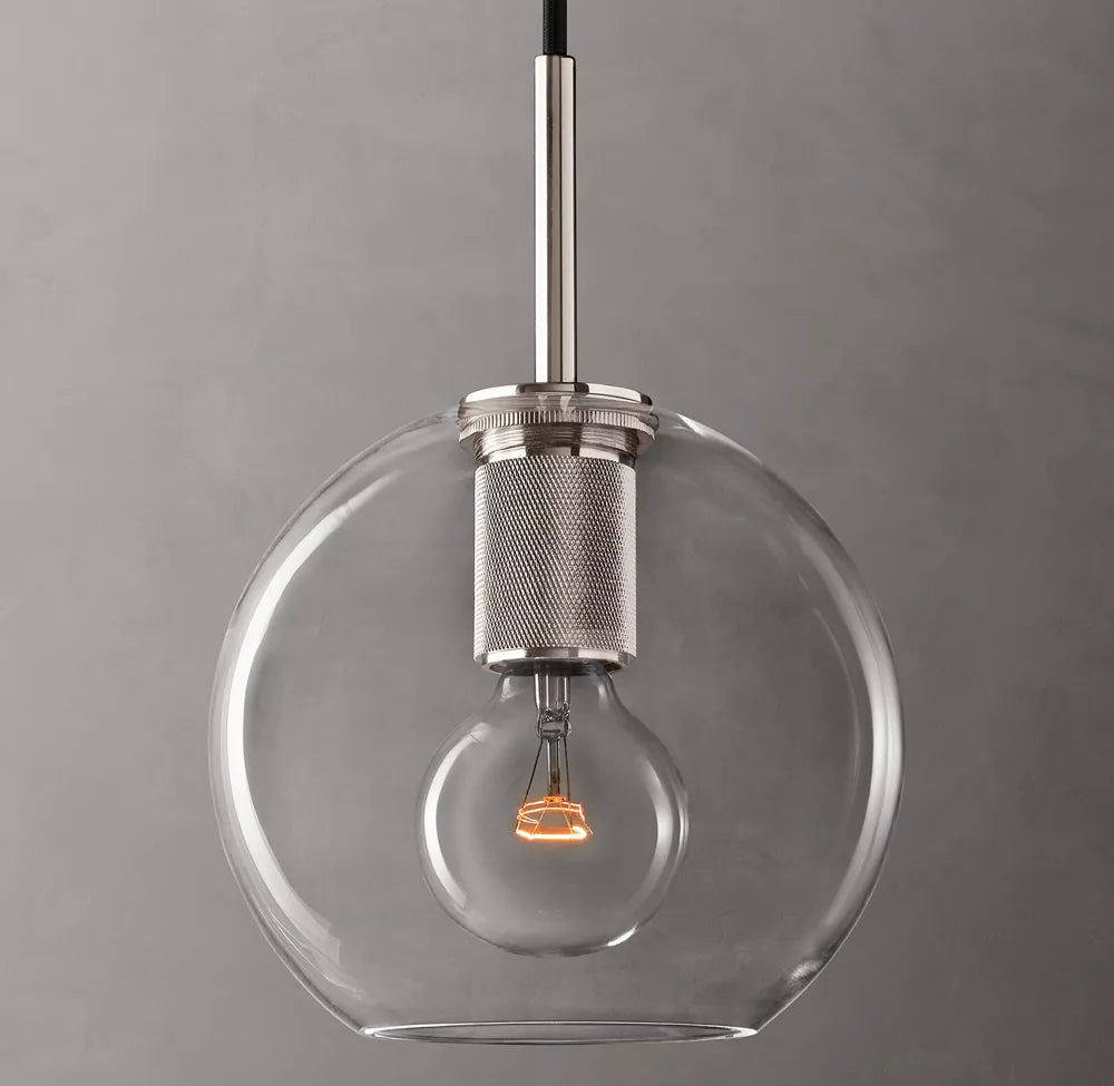 Utilitaire Globe Shade Pendant 11 inch