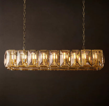 Harlow Crystal Rectangular Chandelier