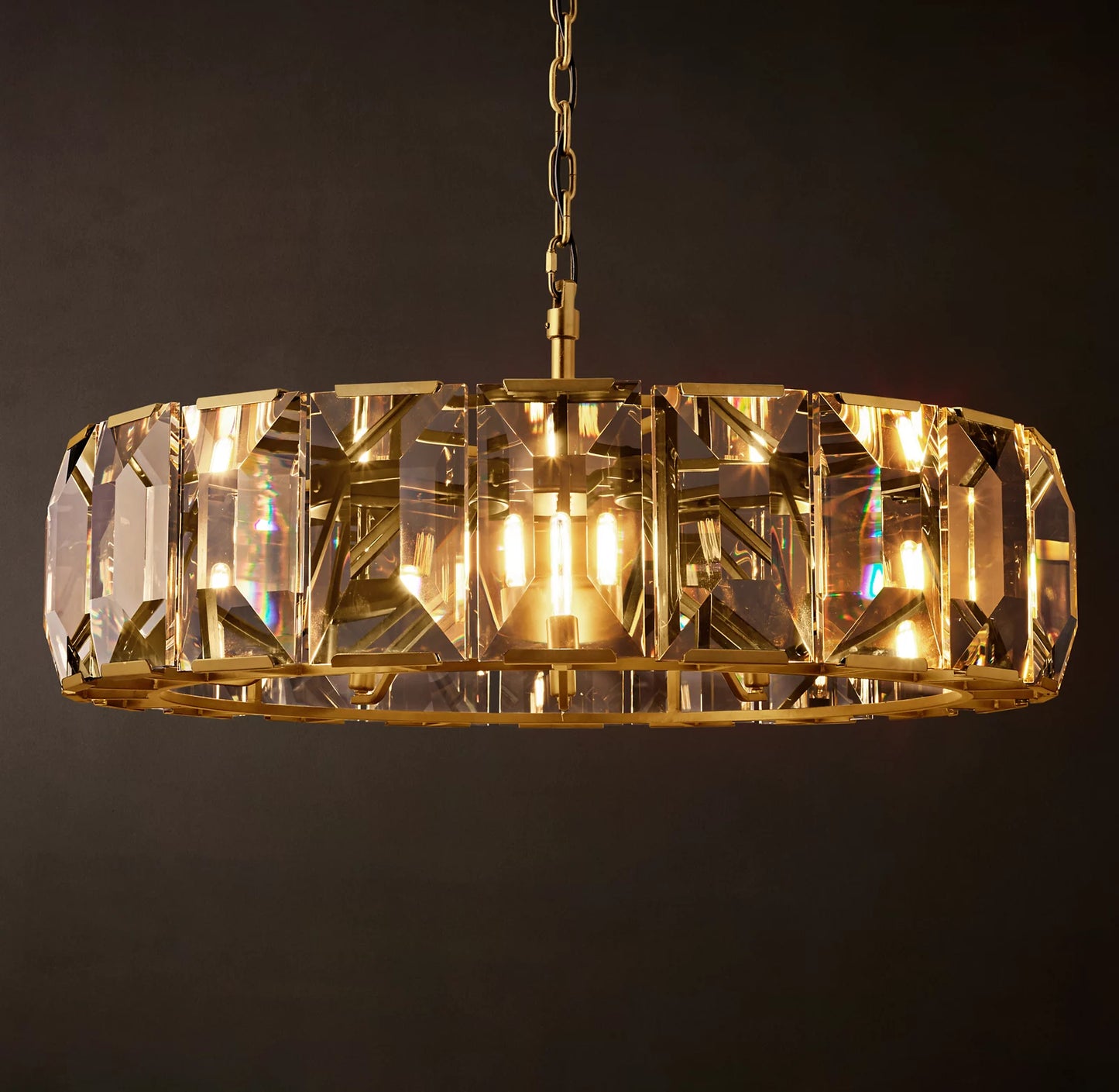 Harlow Crystal Round Chandelier