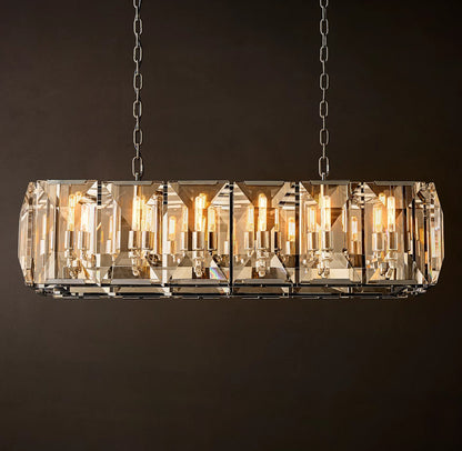 Harlow Crystal Rectangular Chandelier