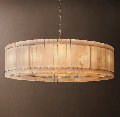 San Marco Alabaster Round Chandelier 60 inch