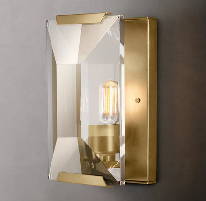 Harlow Crystal Sconce 6 inch