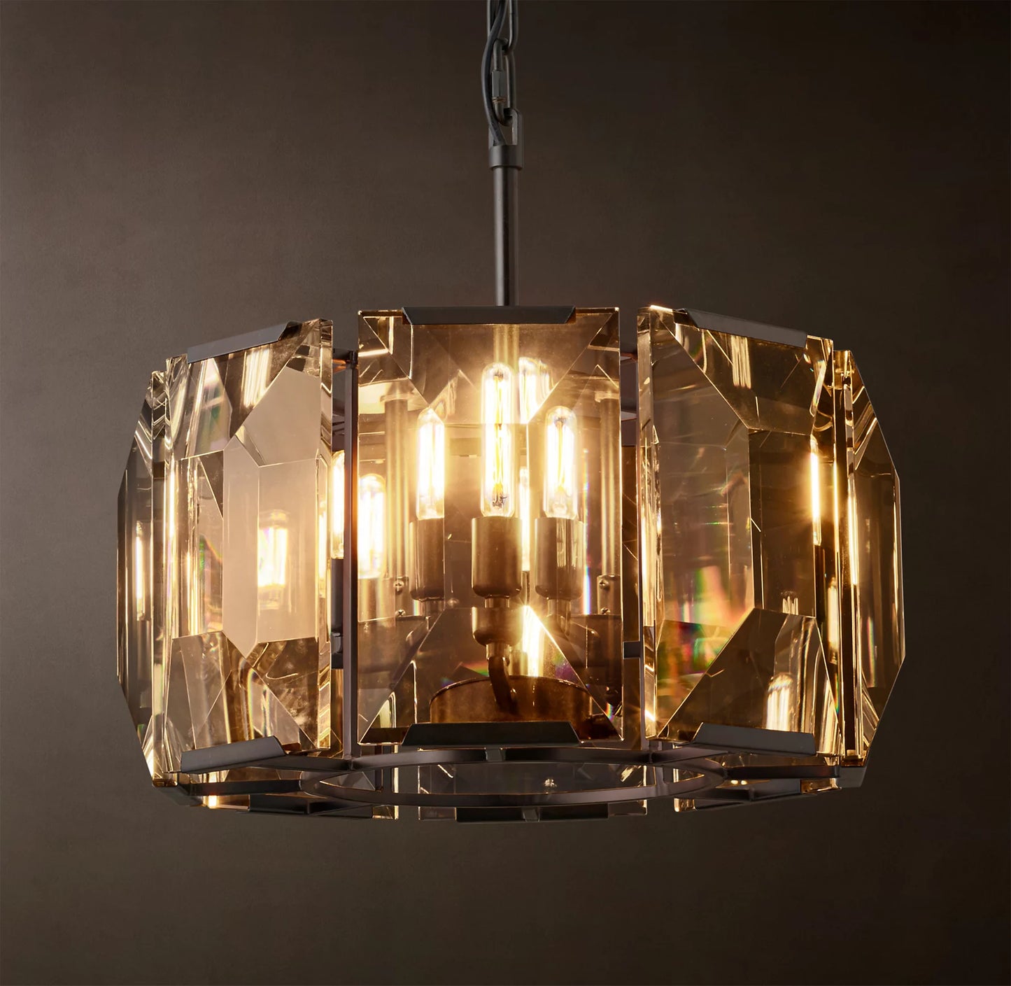 Harlow Crystal Round Chandelier