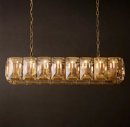 Harlow Crystal Rectangular Chandelier