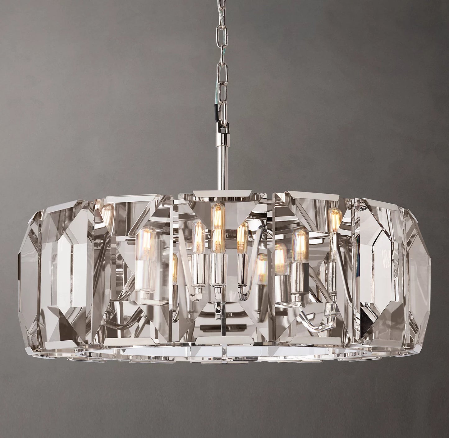 Harlow Crystal Round Chandelier