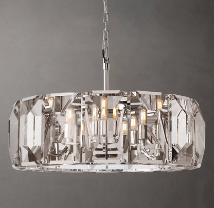 Harlow Crystal Round Chandelier