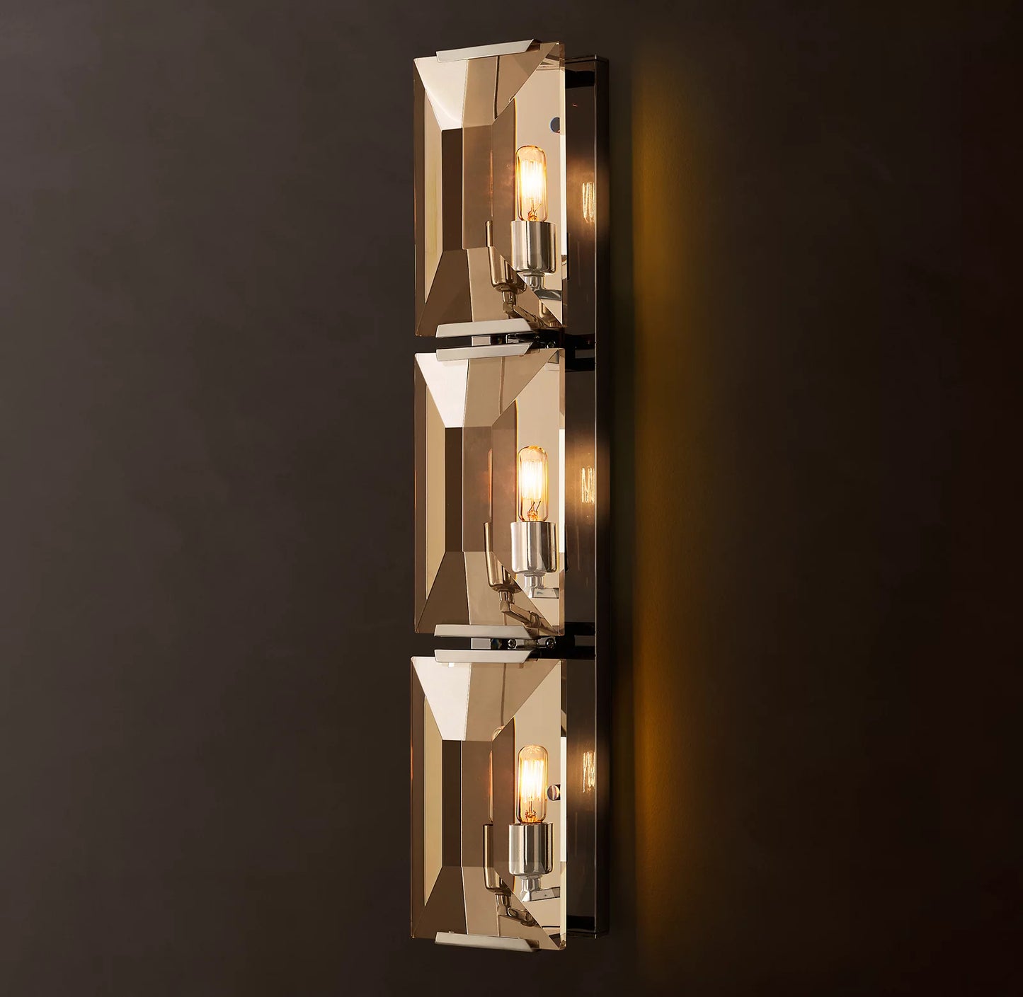 Harlow Crystal Triple Sconce 6 inch