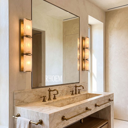 Harlow Calcite Triple Sconce 6 inch