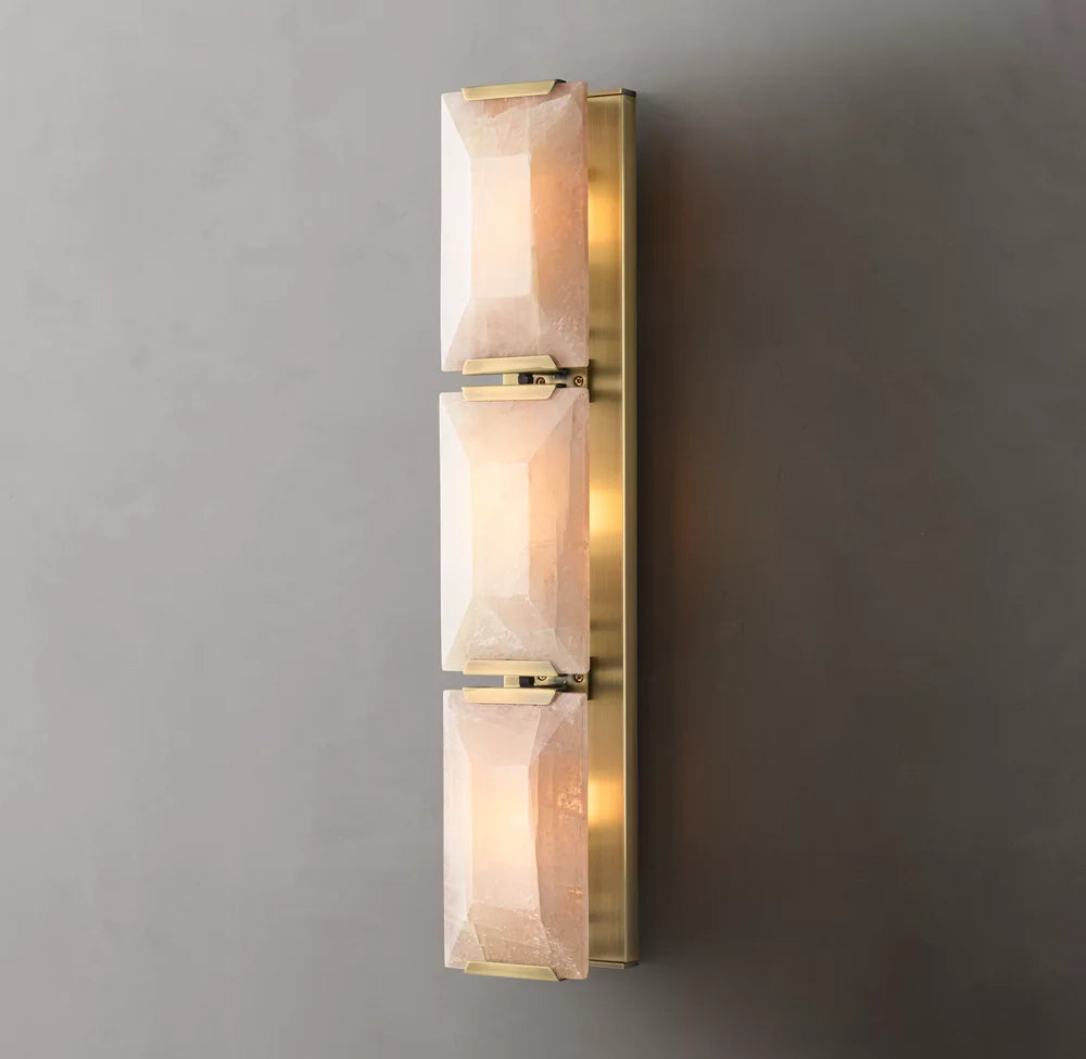 Harlow Calcite Triple Sconce 6 inch